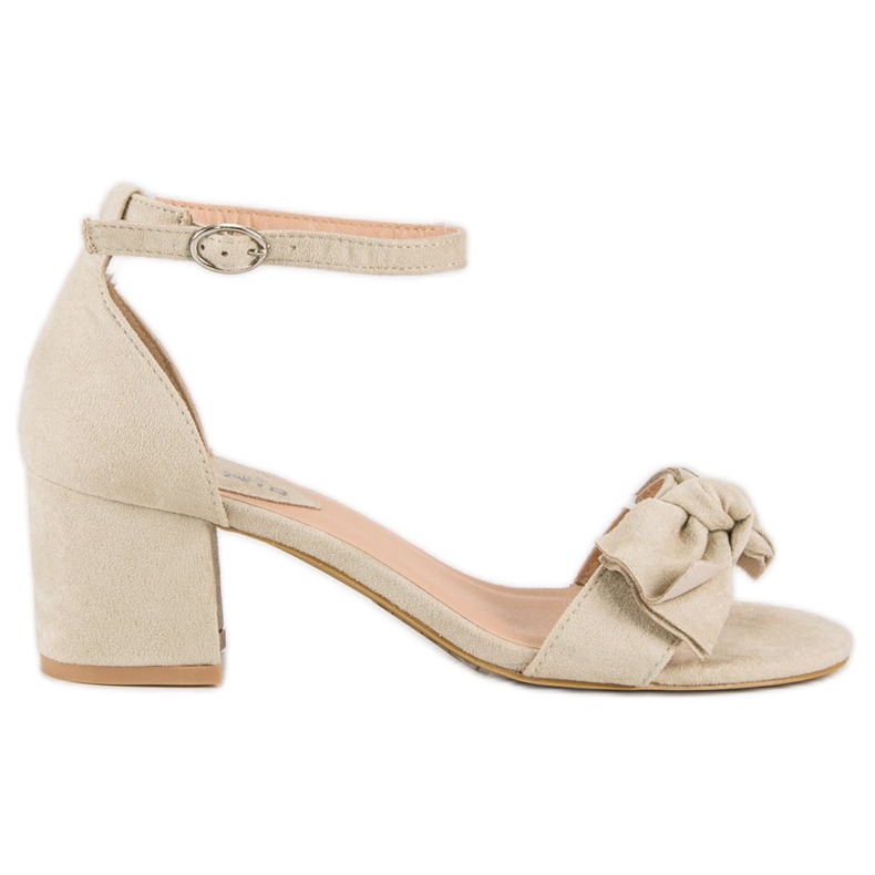 Nio Nio Sandali beige con tacco alto