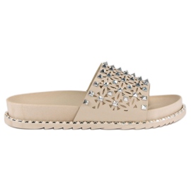 Ciabatte beige roccia