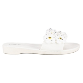 Fashion Ciabatte Meliski da donna bianco