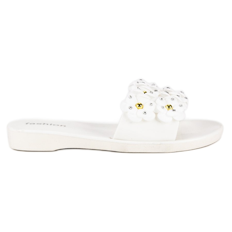 Fashion Ciabatte Meliski da donna bianca