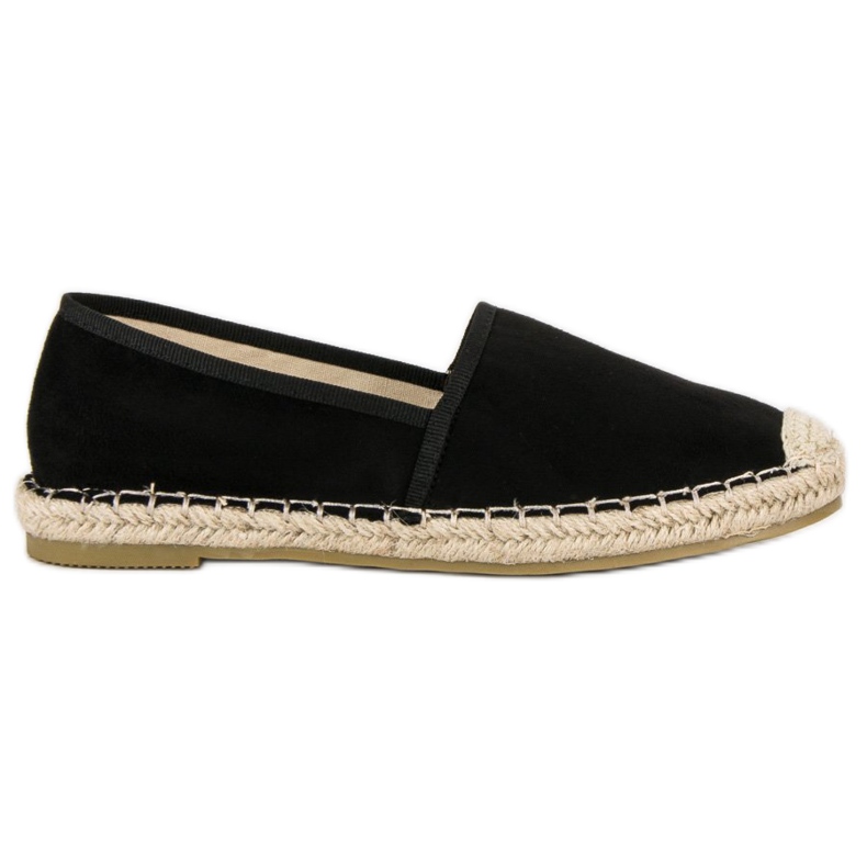 Sweet Shoes Espadrillas in camoscio nero