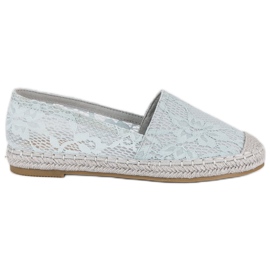 Seastar Espadrillas di pizzo grigie grigio