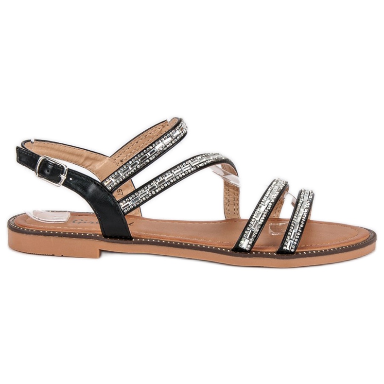Girlhood Sandali neri alla moda nero