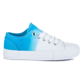 Kylie Scarpe da ginnastica per bambini ombre bianco blu