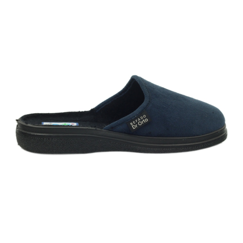 Pantofole per diabetici Befado 132d 006 blu navy