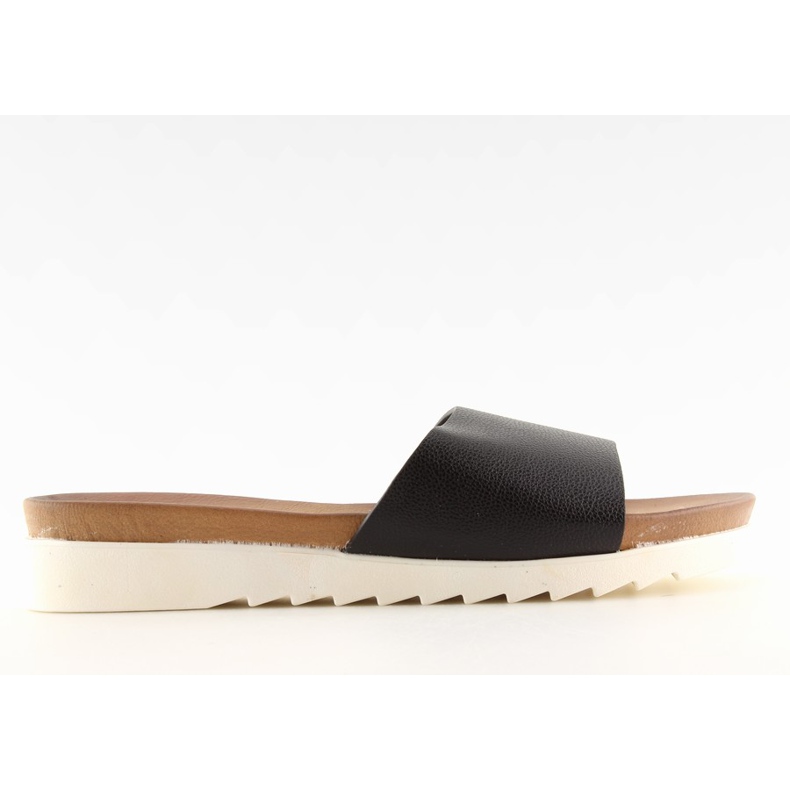 H10 Pantofole nere da donna nere nero