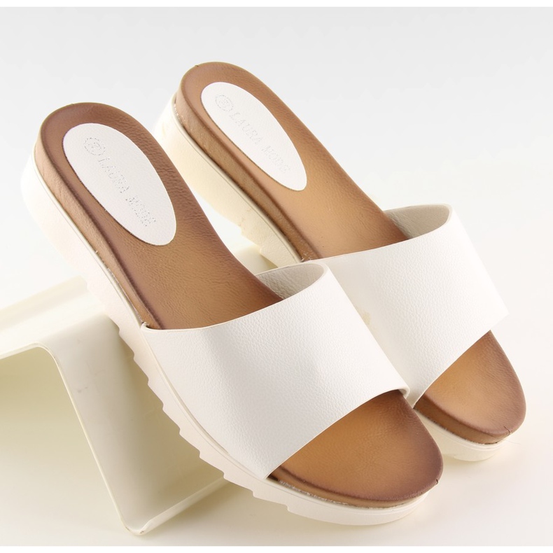 Ciabatte da donna bianche H10 bianche bianca