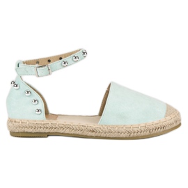 Bestelle Espadrillas color menta verde multicolore