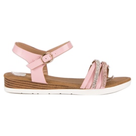 Primavera Sandali piatti casual rosa