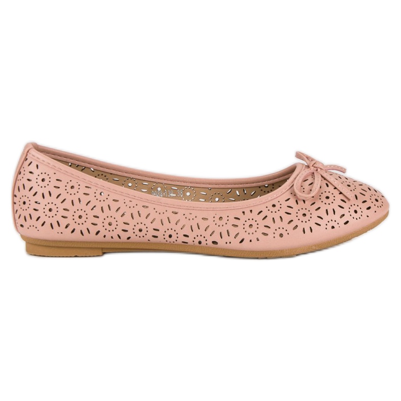 Diamantique Ballerine traforate rosa