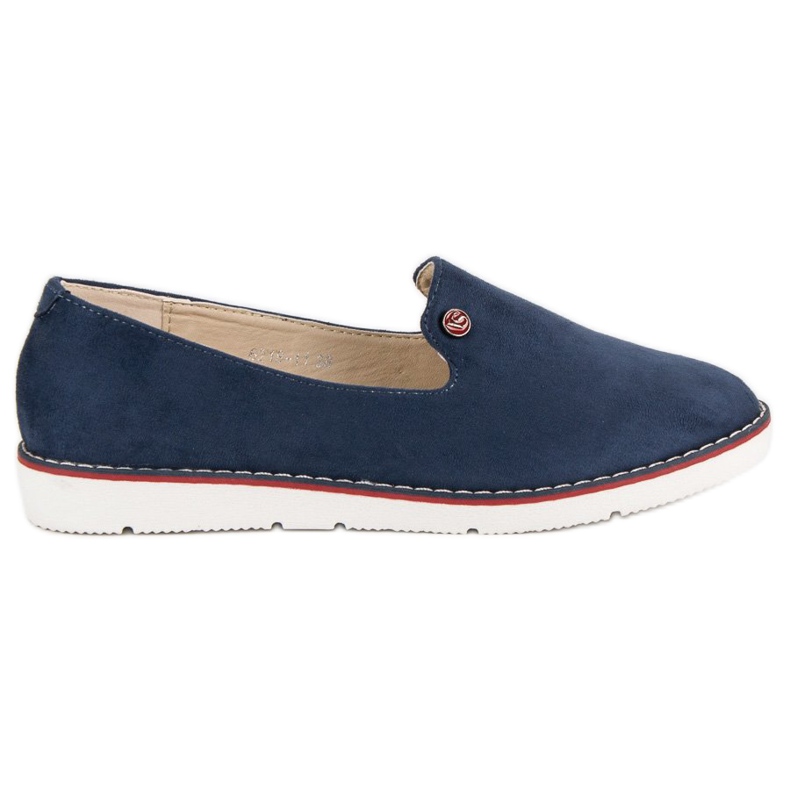 Vices Vizi dei signori in camoscio blu navy