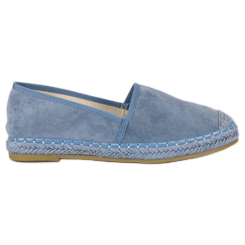 Nio Nio Espadrillas in camoscio blu