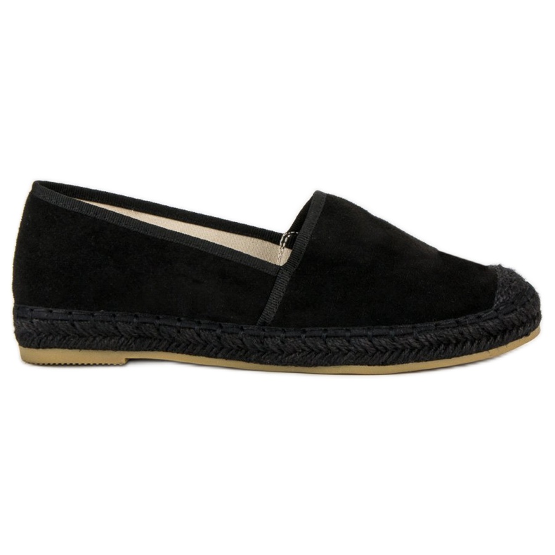 Nio Nio Espadrillas in camoscio nero