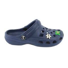 American Club Ciabatte per bambini american kroks blu navy