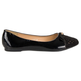 Primavera Ballerine laccate nere nero