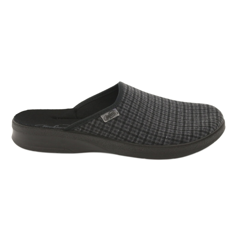 Scarpe da uomo Befado pu 548M012 nero grigio