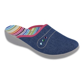 Befado scarpe da donna pu 552D009 blu navy