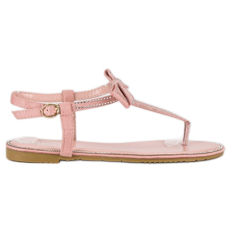 Melisa Sandali Infradito Con Fiocco rosa