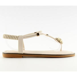 Sandali beige da donna 7537 beige