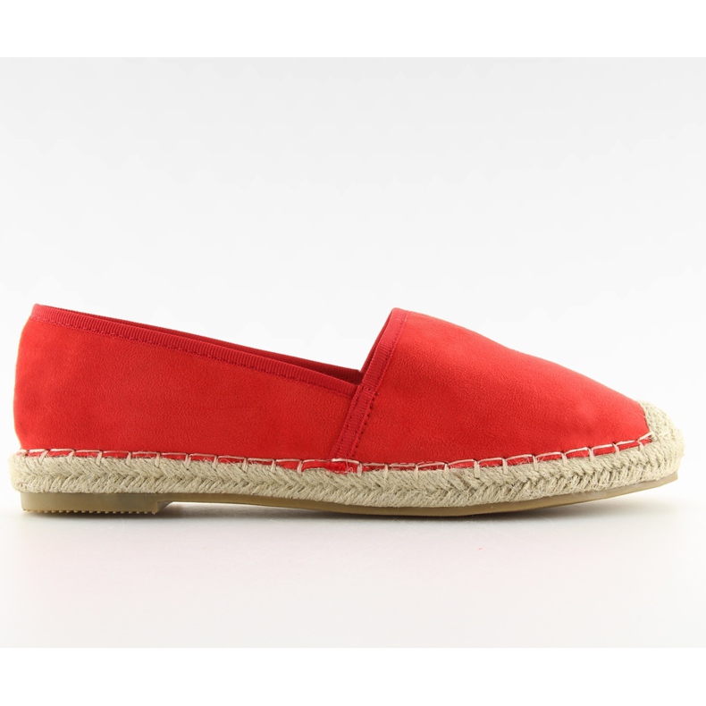 Classiche espadrillas rosse BB05P Red rosso