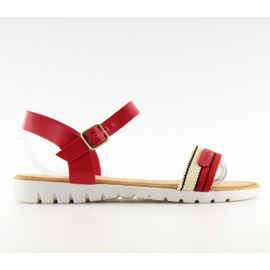 Sandali da donna rossi S25 rossi rosso