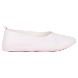 Sneakers senza lacci bianca