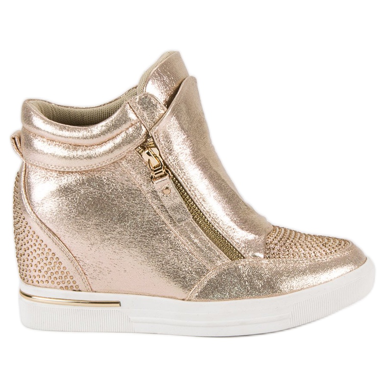 Sneakers alla moda, scarpe da ginnastica giallo multicolore