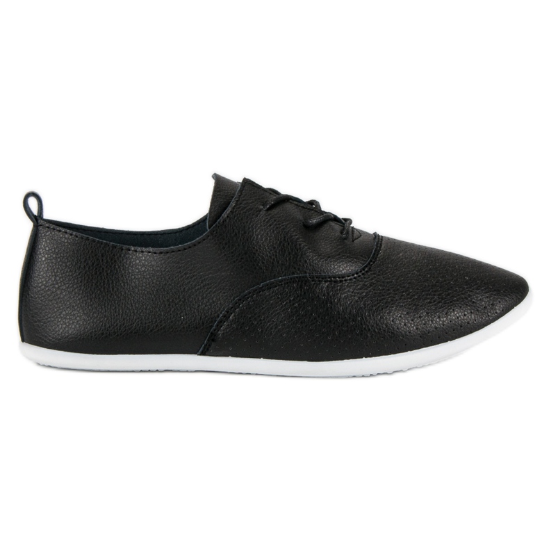 Sneakers nere con lacci nero