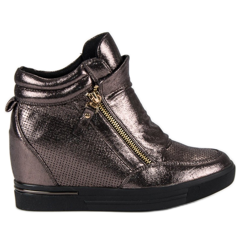 Scarpe da ginnastica con zeppa multicolore