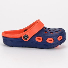 Pantofole per bambini americane blu scuro