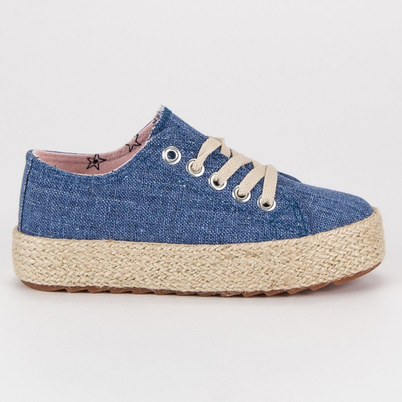 Kylie Scarpe da ginnastica per bambini Espadrillas blu