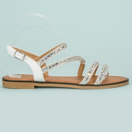 Girlhood Sandali bianchi alla moda bianca