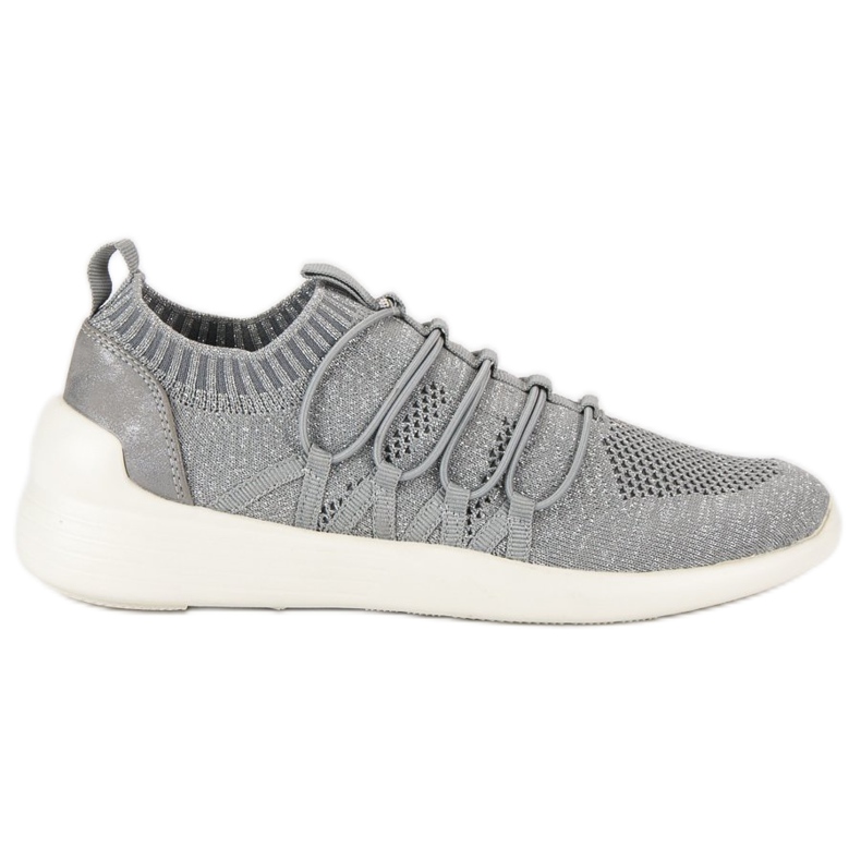 Kylie Scarpe sportive slip-on in tessuto grigio