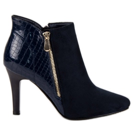 Stivaletti blu navy