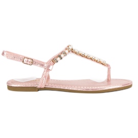 Comer sandali giapponesi rosa