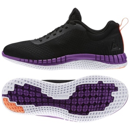 Scarpe da corsa Reebok Print Run Prime W nero viola