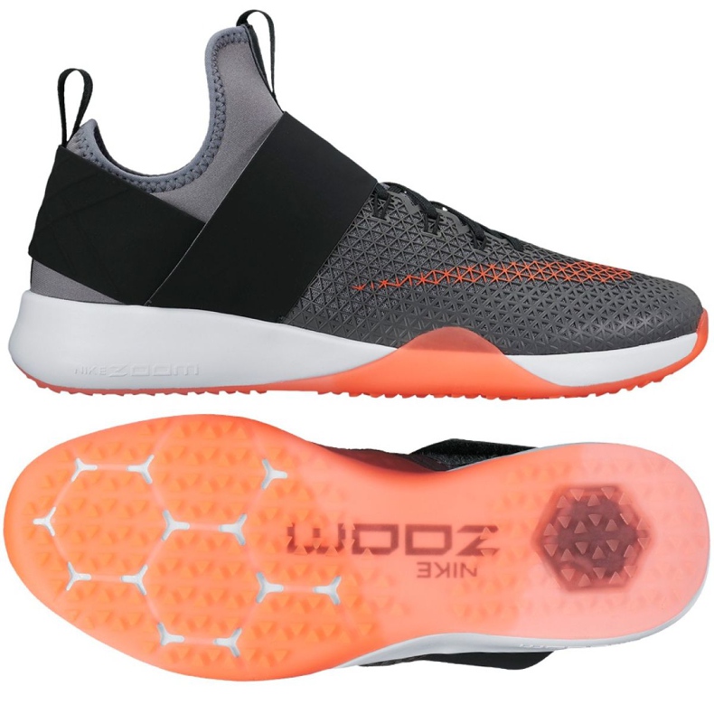 Nike Air Zoom Strong W 843975-006 scarpe da ginnastica grigio