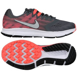 Scarpe da corsa Nike Wmns Zoom Span 2 W grigio rosa