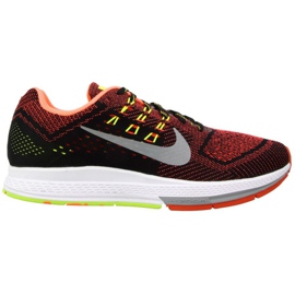 Scarpe da corsa Nike Zoom Structure 18 W 683737-806 nero rosso