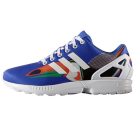 Scarpe Adidas Originals Zx Flux W S75697 blu multicolore