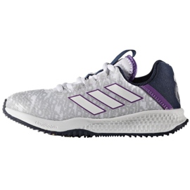 Adidas Rapida Turf Real Madrid FC Jr BA9699 scarpe bianco bianco