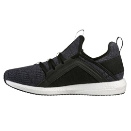 Scarpe da corsa Puma Mega Nrgy Knit Wn s Black-Asphalt W 190373 01 nero