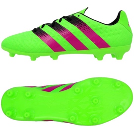 Le scarpe da calcio adidas Ace 16.3 FG / AG M verde