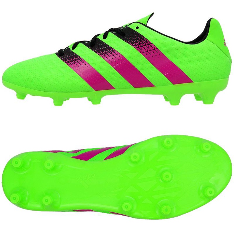 Le scarpe da calcio adidas Ace 16.3 FG / AG M verde