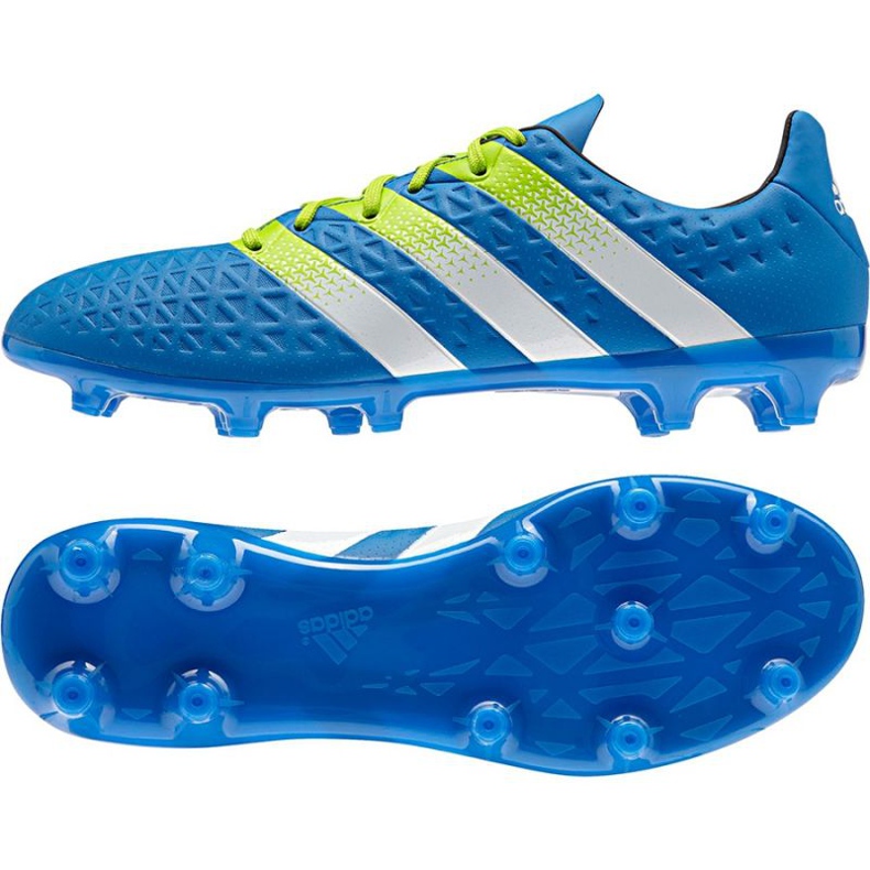 Le scarpe da calcio adidas Ace 16.3 FG / AG M blu