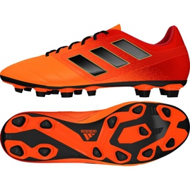 Scarpe da calcio Adidas Ace 17.4 FxG M S77094 multicolore rosso