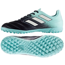 Scarpe da calcio Adidas Ace 17.4 Tf Jr S77121 multicolore blu