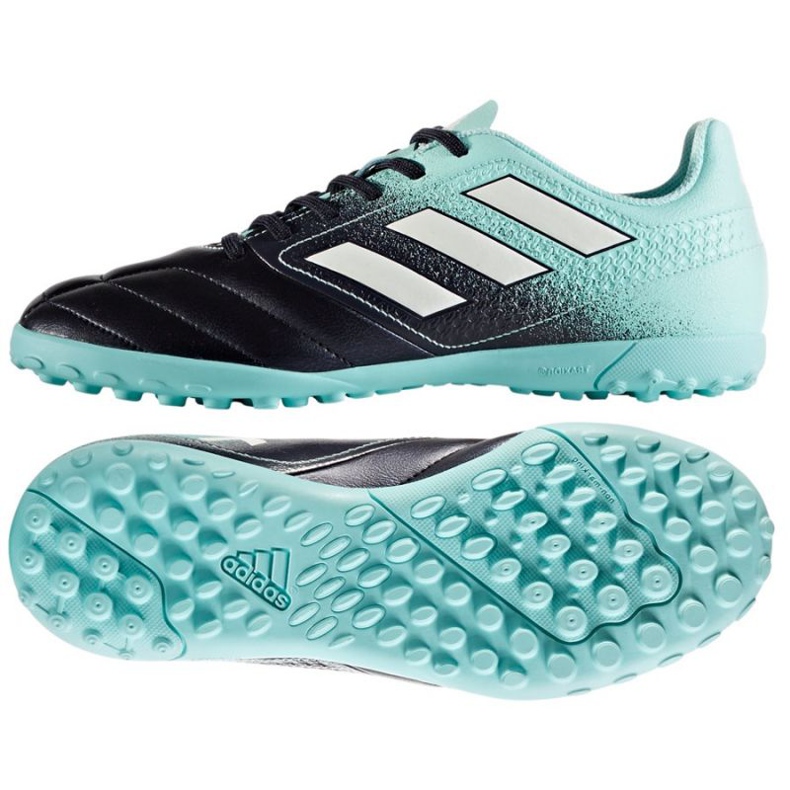 Scarpe da calcio Adidas Ace 17.4 Tf Jr S77121 multicolore blu