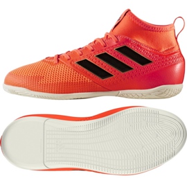 Scarpe indoor adidas Ace Tango 17.3 In Jr CG3714 multicolore rosso