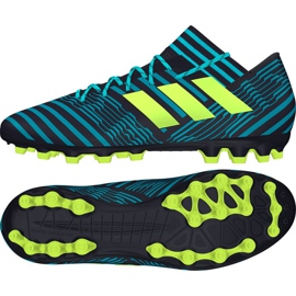 Scarpe da calcio Adidas Nemeziz 17.3 blu navy